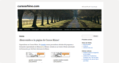 Desktop Screenshot of cursosrhino.com